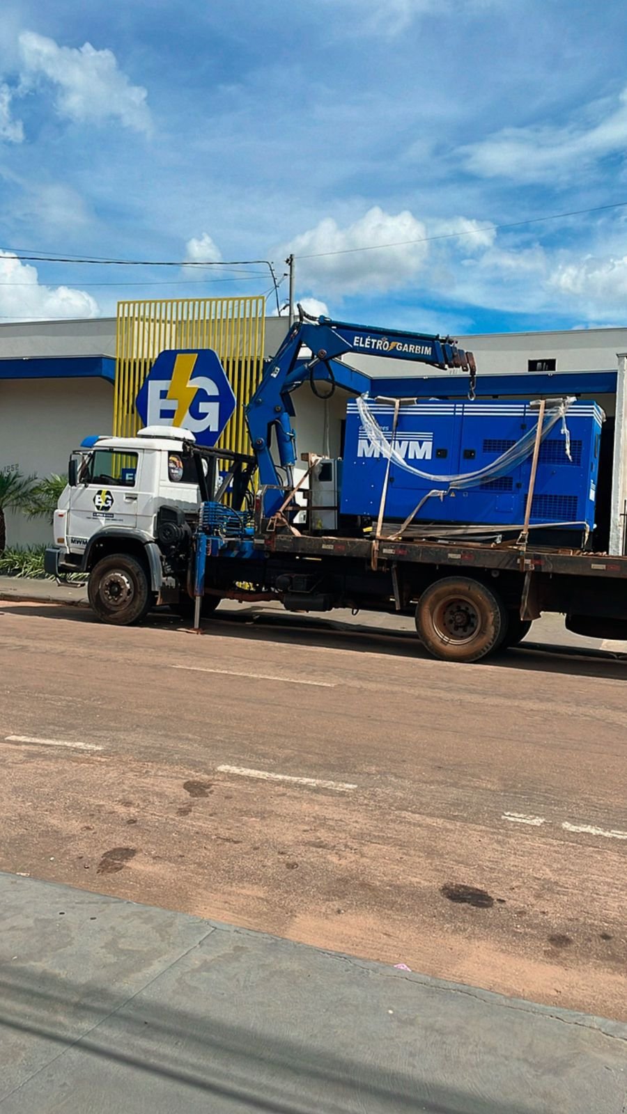 Gerador MWM entregue com suporte técnico
